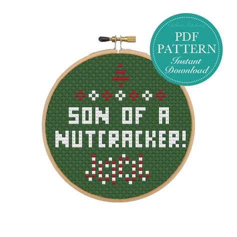 Nutcracker Cross Stitch Etsy