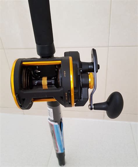 Combo Pesca Caña Y Carrete Penn ® Squall 50 Ld Reel Troleo Envío Gratis