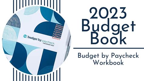 Budget Book Budget By Paycheck Workbook The Budget Mom Youtube