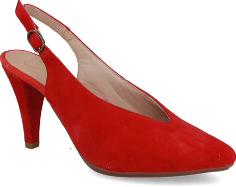 Salon Destalonado SATUR2 ANTE ROJO Desireé Shoes Zapatos cómodos mujer