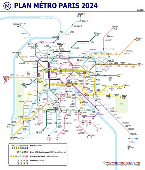 Mapa Metro Par S