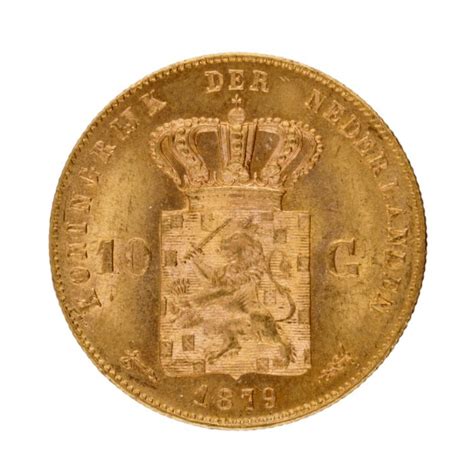 Netherlands Willem III 1849 1890 10 Gulden 1879 Catawiki