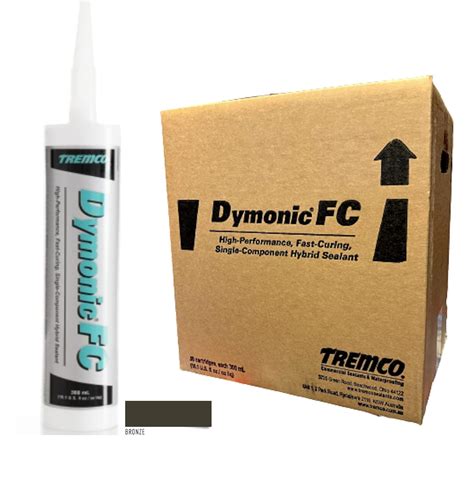 Tremco Bronze Dymonic Fc High Performance Fast Curing Single