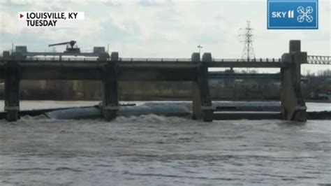 Runaway Kentucky Barge Carrying Methanol 2 Others Pinned Against Dam Site Fox News