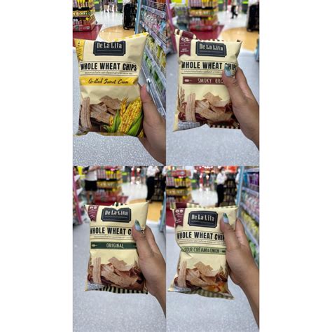 jual de la lita  wheat chips original  bangkok shopee