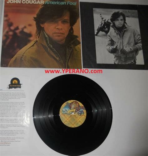 John Cougar American Fool Lp Og Original Usa Press Rvl