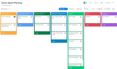 Scrum Boards Definitive Guide Monday Blog