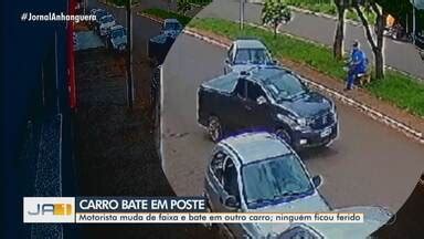 JA 1ª Edição Imprudência no trânsito termina carro atingindo