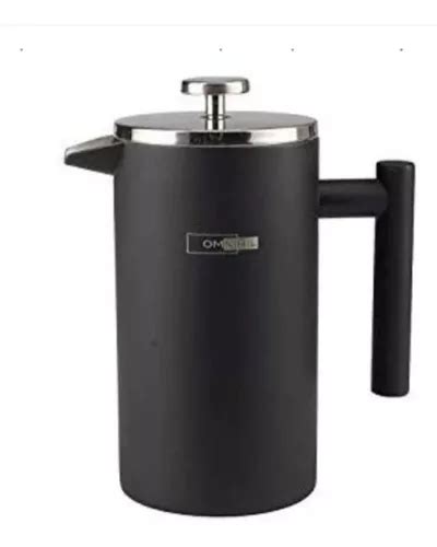 Cafetera Prensa Francesa Negro Mate 1 Litro Acero Inox MercadoLibre