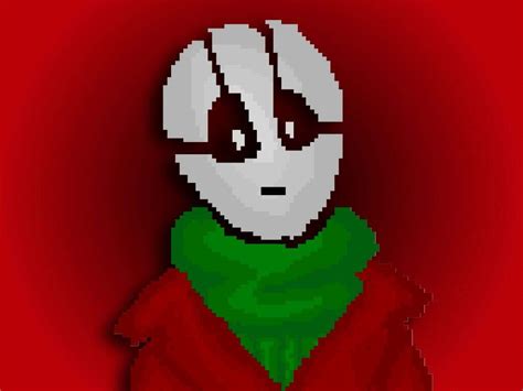 Crimsonfade Gaster Pixel Art Undertale Amino