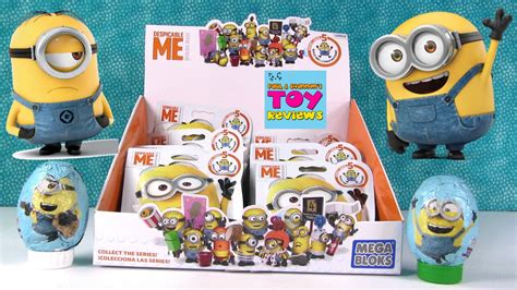 Minion Made Despicable Me Mega Bloks Box Opening And Chocolate Surprise