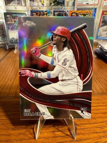 Topps Chrome Elly De La Cruz Strokes Rc Rookie Card Insert