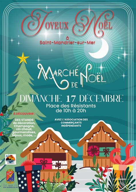 Le marché de noël Mairie de Saint Mandrier sur Mer