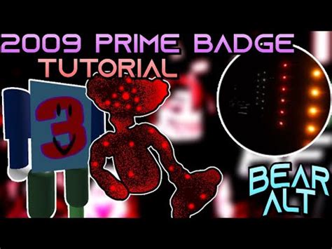 How To Get The 2009 Prime Badge Unwell Skin In BEAR ALT YouTube