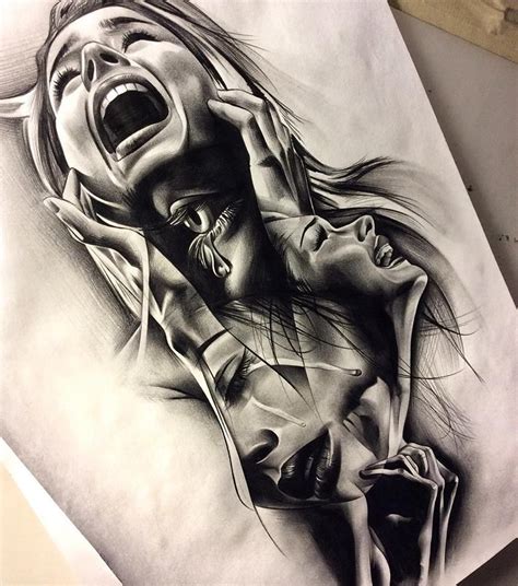 Really Intense And Emotional Art Very Stunning Drawing Works By David