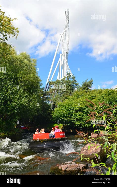 Rumba Rapids Ride And Stealth Ride Rollercoaster Thorpe Park Theme