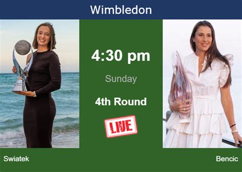 How to watch Swiatek vs. Bencic on live streaming in Wimbledon on ...