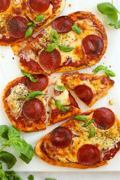 Naan Bread Pizza Minute Recipe