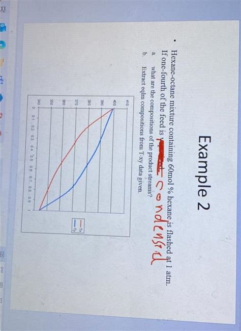 Solved Hexane Octane Mixture Containing 60 Mol Hexane Is Chegg