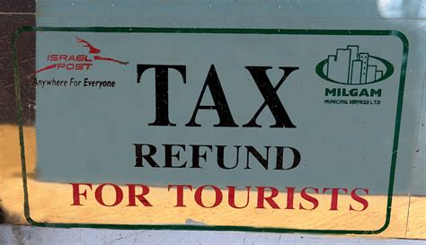 Your Israeli Vat Refund Guide For Tourists Israel Connection Tours