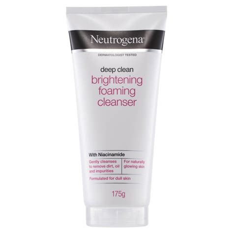 Buy Neutrogena Deep Clean Brightening Foaming Cleanser 175g Online At Chemist Warehouse®