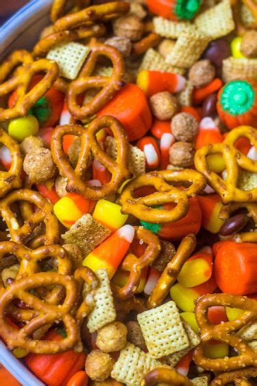 Sweet And Salty Fall Chex Mix Recipe