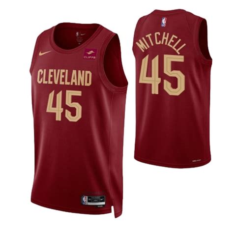 Donovan Mitchell Cleveland Cavaliers Icon Maillots De Foot