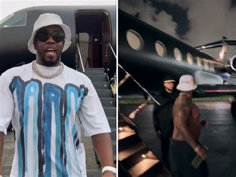 Jato particular de Diddy é rastreado até a ilha do Caribe em meio a