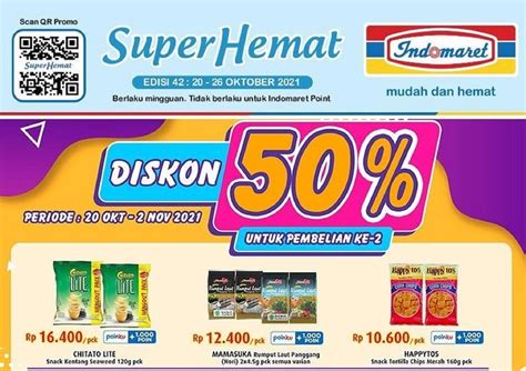 Promo Indomaret Super Hemat Terbaru Oktober Minggu Ini