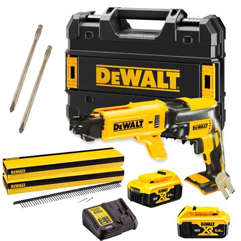 Wkrętarka do płyt k g akumulatorowa DeWalt DCF620P2K 18V XR 2x5Ah