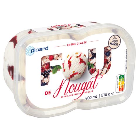 Crème glacée Nougat Picard Réunion