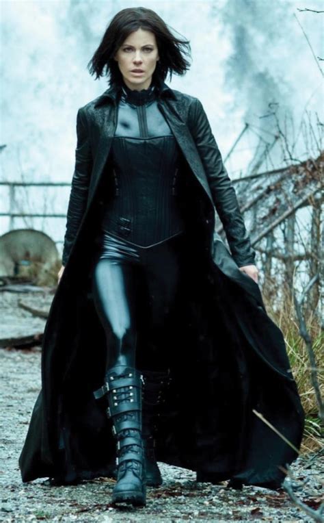 Sold Price: Kate Beckinsale "Selene" costume with trench coat from ...