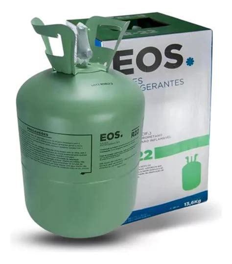 Gás Refrigerante R22 Cilindro de 13 6KG EOS Peças e Acessórios para