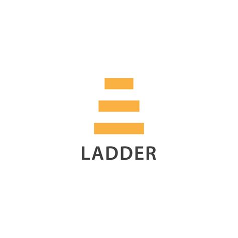 simple ladder logo vector 36469214 Vector Art at Vecteezy