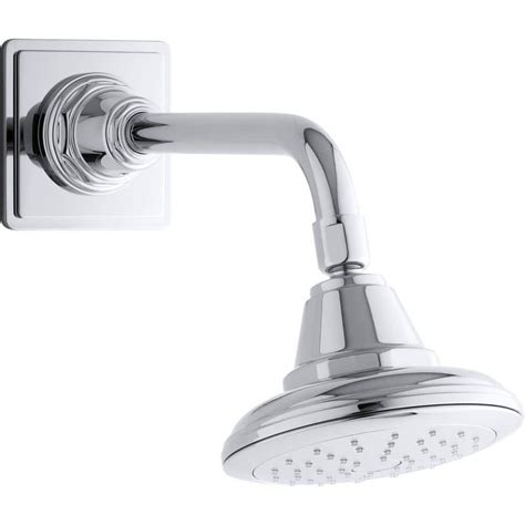 Kohler Pinstripe 1 Spray 56 In Single Wall Mount Fixed Rain Shower