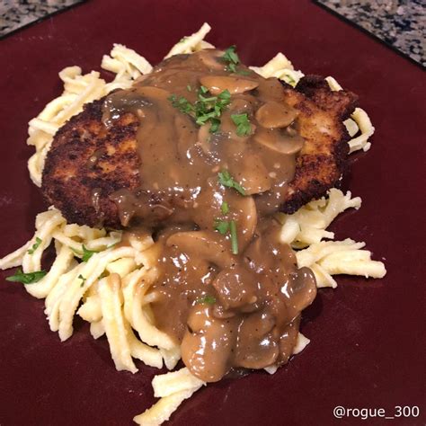 Pork Schnitzel With Mushroom Gravy Iowa Food Cooperative