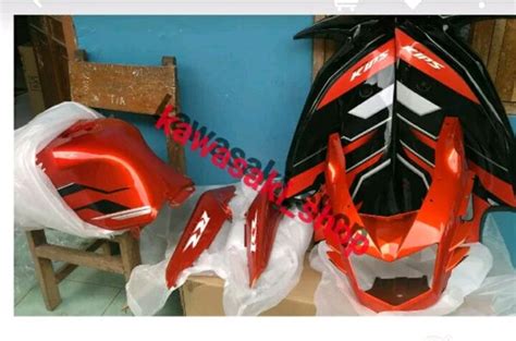 Jual Fairing Atas Ninja Rr New Orange Tangki Batok Lampu Atau