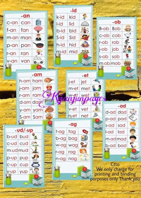 TEACHING READING CVC VOWELS 22PAGES BOOKBIND Lazada PH