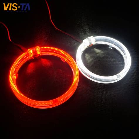 Mm Mm Optical Lens Led Angel Eyes Halo Ring Cob Auto Halo Rings