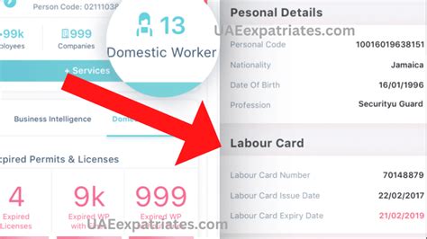 How To Check Your Labour Card Number In Uae Online Uae Expatriates