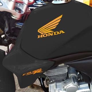 Kit Adesivos Emblema Tanque Honda Cb 300r Cb300r Dourado Shopee Brasil