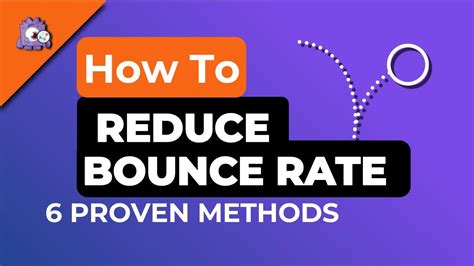 How To Reduce Bounce Rate 6 Simple Proven Methods Youtube