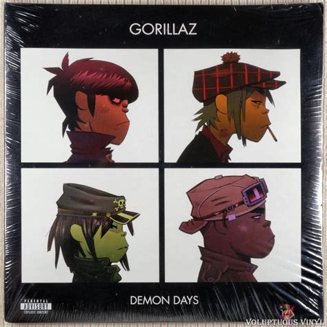 Gorillaz ‎– Demon Days (2005) 2 × Vinyl, LP, Album, Gatefold ...