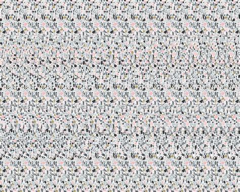 Fuck Off Stereogram Hidden D Image Terrazzo Drawing Design X