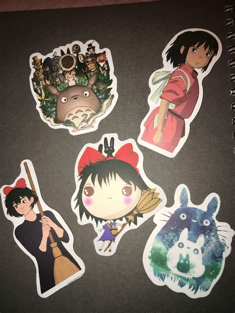 Studio Ghibli Sticker Pack 2 Etsy