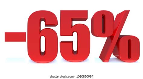 55 Percent Off 3d Sign On 库存插图 744539128 Shutterstock