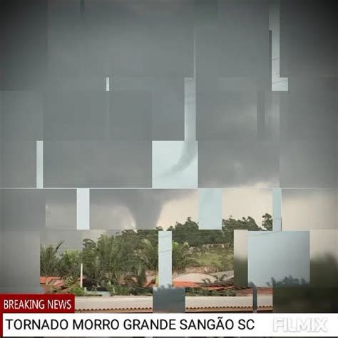 TORNADO em SANTA CATARINA Morro Grande Sangão YouTube