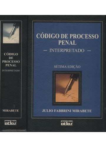 Sebo do Messias Livro Código de Processo Penal Interpretado