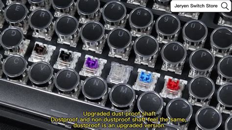 Outemu Switch For Keyboard 3Pin Linear Tactile Clicky Silent Switches