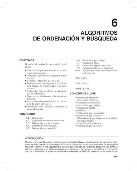 Pdf Algoritmos De Ordenamiento Y Busqueda Dokumen Tips